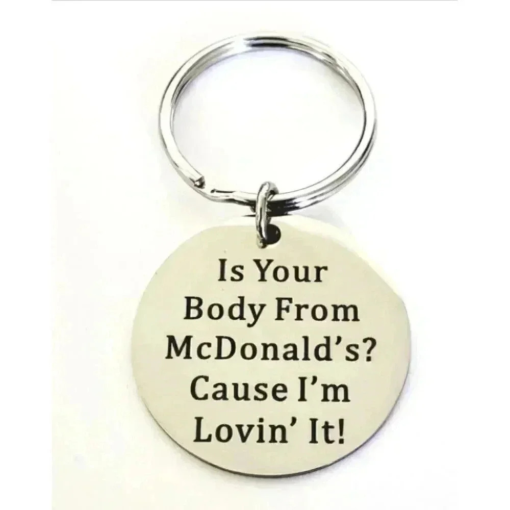 Is your body from.... funny joke laugh keychain
